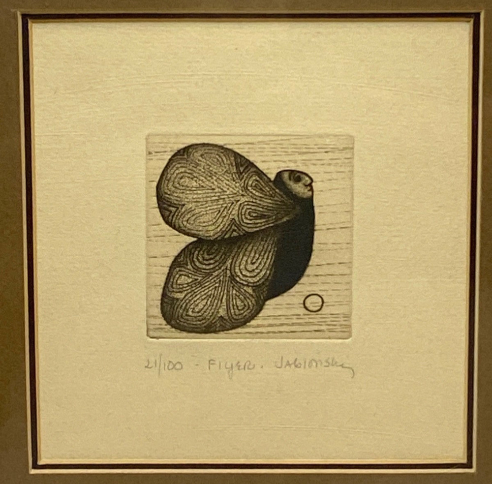 VTG CAROL JABLONSKY LTD ED Etching Print Signed 21/100